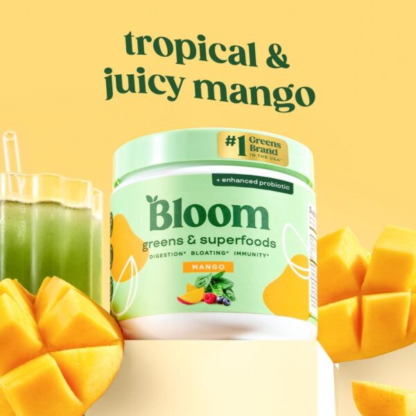 Bloom Nutrition Superfood Greens en poudre – Image 2